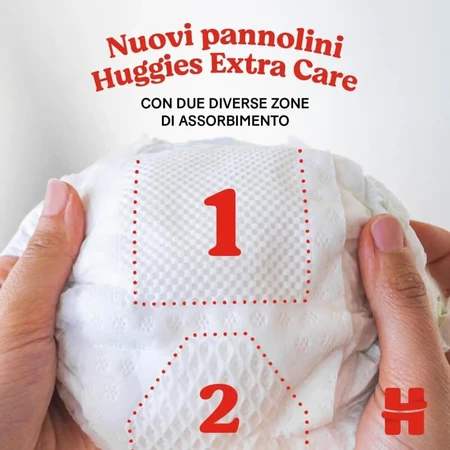 Huggies bebè taglia 2 (3-6 kg) 24 pannolini