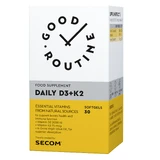 Secom Good Routine Daily D3+K2 30 softgels
