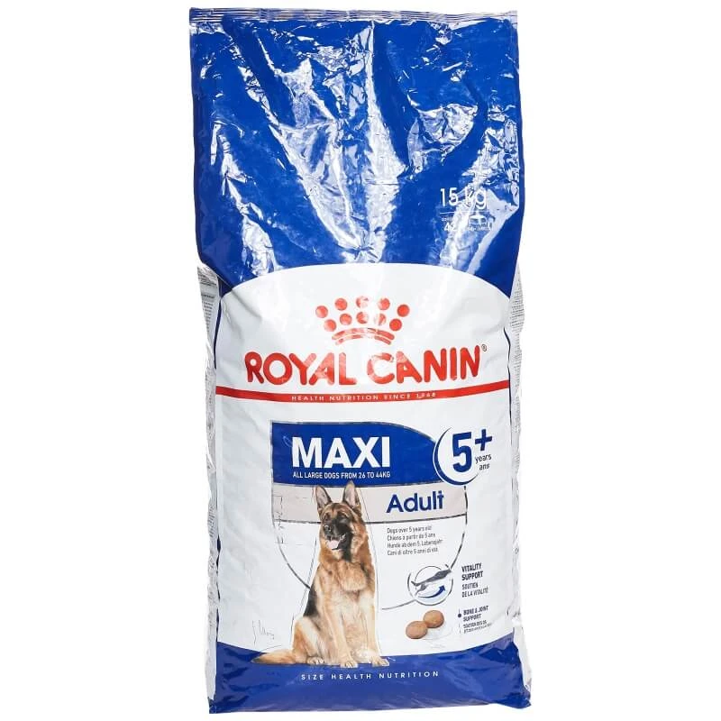 Royal Canin Maxi Adult 5+ - Droogvoer voor grote volwassen honden, 15 kg
