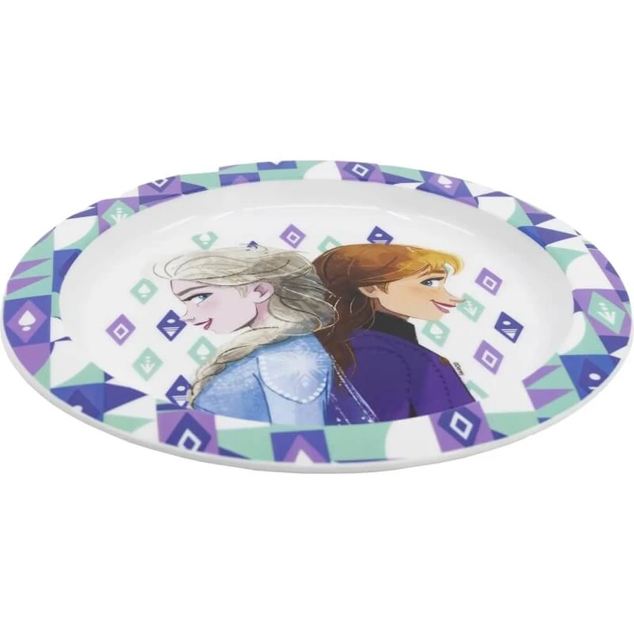 Disney La Reine des neiges - Assiette plate en mélamine