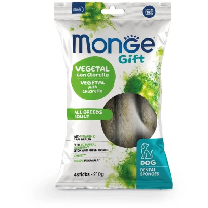 Monge Gift Vegetal met chlorella – 4 staafjes voor honden