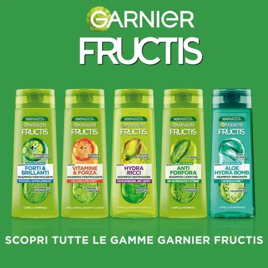 Garnier Fructis Pure No-Stop Eau de coco - Shampooing purifiant 250 ml