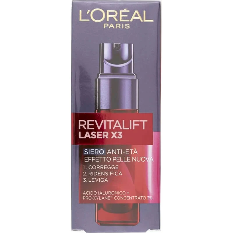 L'Oréal Paris Revitalift Laser X3 - Anti-aging serum voor een vernieuwde teint, 30 ml
