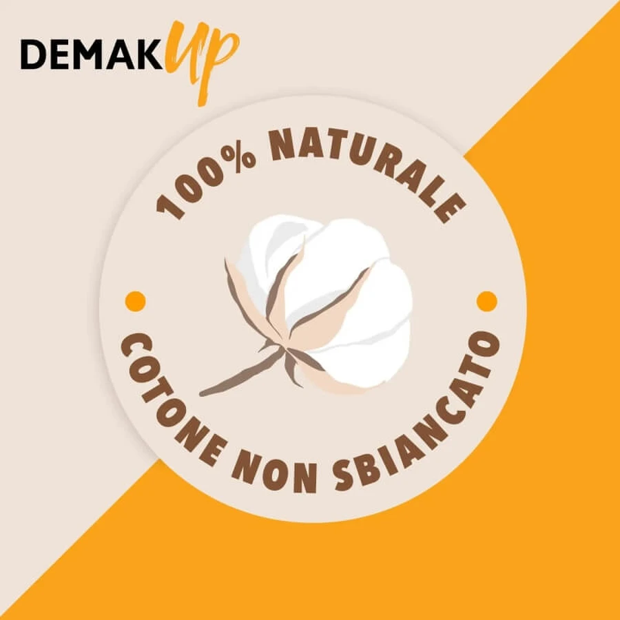 Demak Up Sensitive - 60 ronde make-upverwijderingsdoekjes