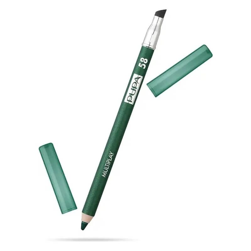 Pupa Multiplay - 3-in-1 oogpotlood nr. 58, plastic, groen