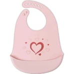 Kiokids Silikon-Lätzchen – Rosa