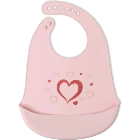 Kiokids Silikon-Lätzchen – Rosa