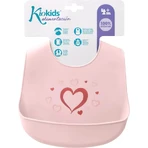 Kiokids Silikon-Lätzchen – Rosa