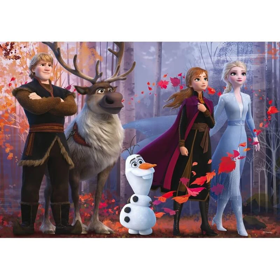 Lisciani Disney Frozen 2 - 108-delige Supermaxi dubbelzijdige puzzel