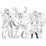 Lisciani Disney Frozen 2 - 108-delige Supermaxi dubbelzijdige puzzel