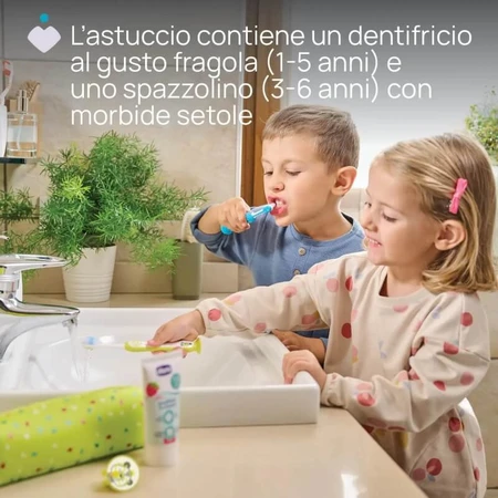 Kit « Premières dents » de Chicco, pour les enfants de 3 à 6 ans