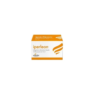 Eberlife Iperleon 12 flacoane de 10 ml cu aromă de citrice – supliment alimentar pentru oboseala fizică și mentală