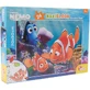 Lisciani Disney Nemo - 24-delige maxi-vloerpuzzel, dubbelzijdig, met een kleurplaat op de achterkant