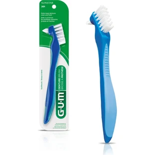 Sunstar gum Periuță pentru proteze dentare și proteze dentare Bluter 201
