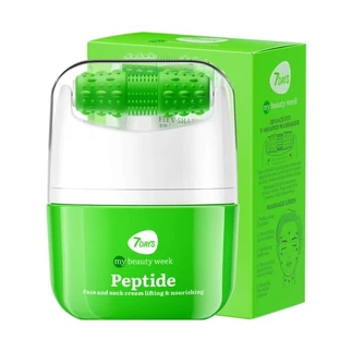 7days Peptides - Nourishing and Smoothing Face Cream with Massager, 40 ml