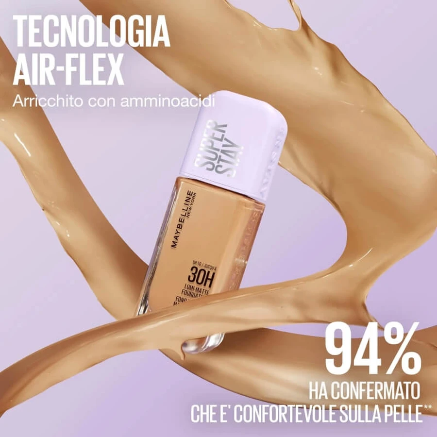 Maybelline Superstay Lumi Matte - Vloeibare foundation - Nr. 332