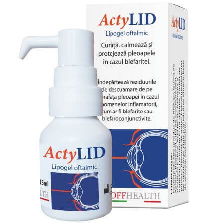 ActyLID Lipogel, 15 ml, Inocare Pharm