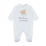 Geschenkset: Baby-Strampler mit Aufdruck, 0–3 Monate – Hellblau