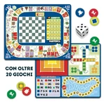 Lisciani Speelkamer-spelset — meer dan 20 spellen en 12 bordspellen voor kinderen vanaf 6 jaar