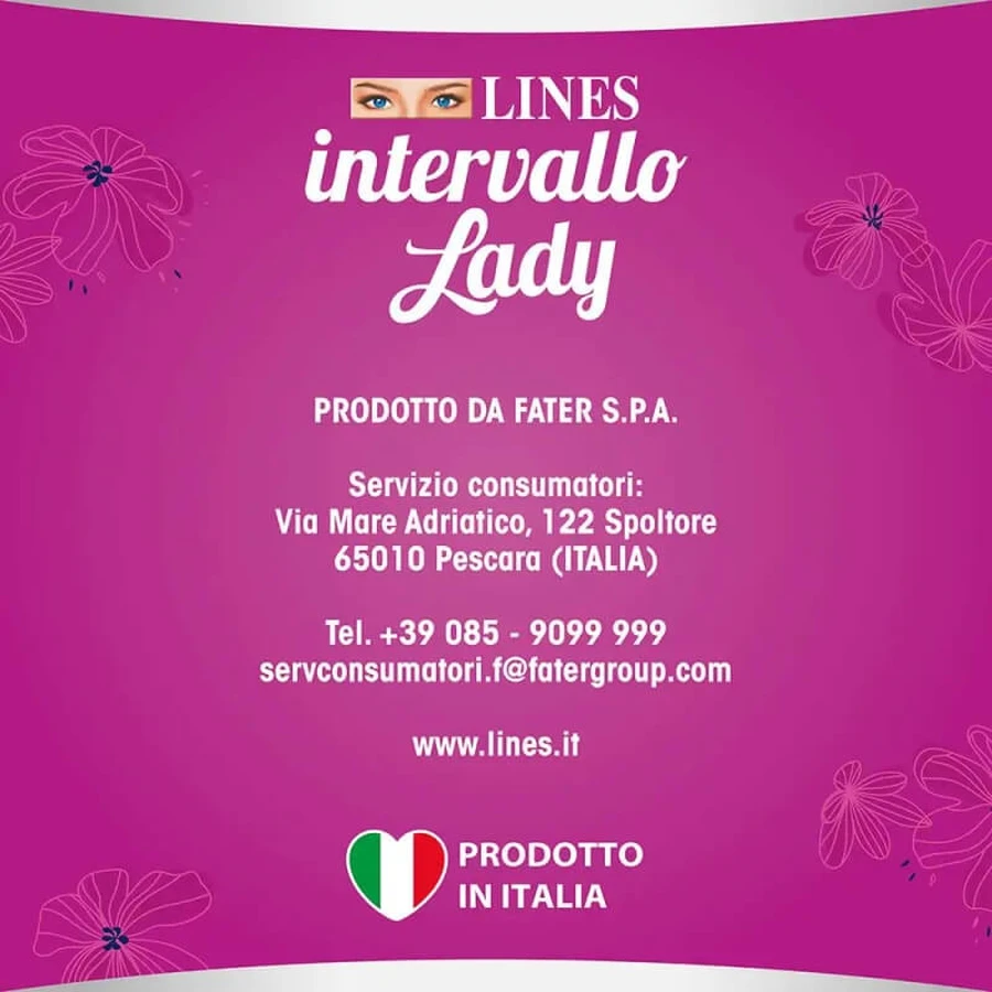 Lines intervallo lady maxi - 28 proteggislip