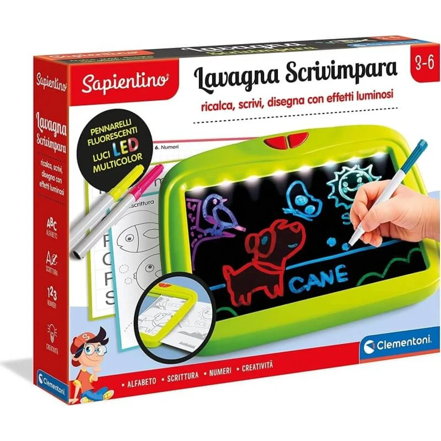 Tablica do pisania Clementoni Sapientino – gra edukacyjna: ceny i cechy