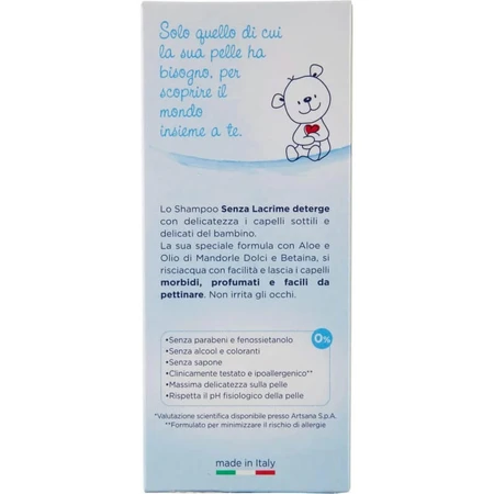 Chicco Natural Sensation No-Tears Shampoo 200 ml