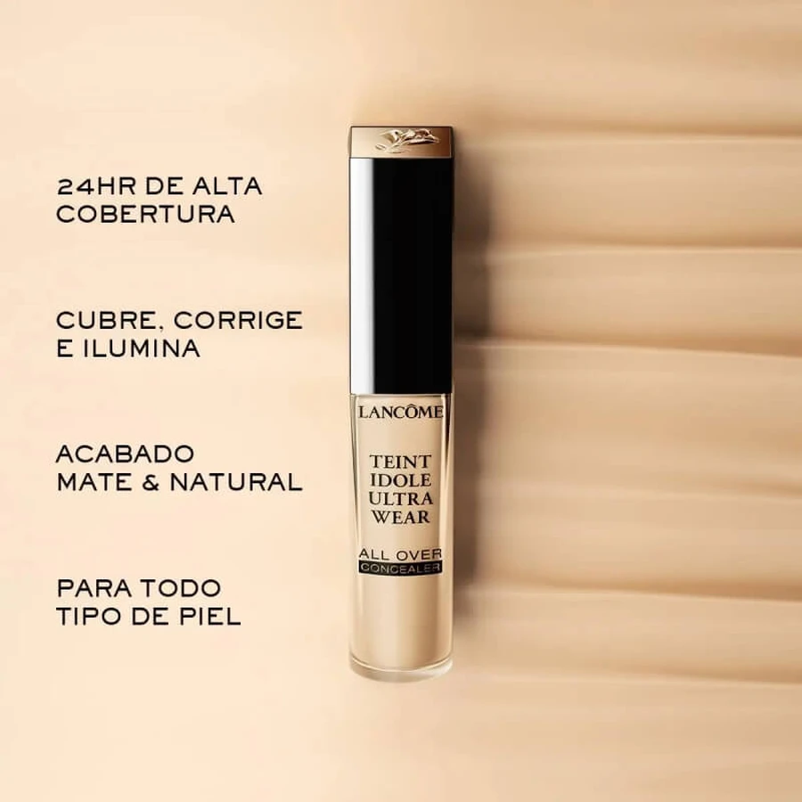 Corrector Lancôme Teint Idole Ultra Wear All Over - Corrector líquido multiusos n.º 01 Beige Albatre