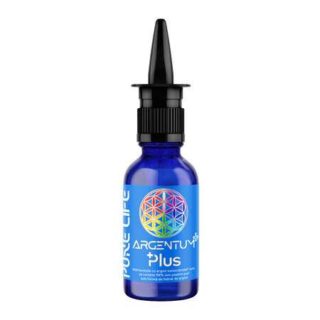 Argentum+ Plus nano-colloidal silver, 30 ml, Pure Life