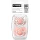 Suavinex Wild & Free - 2 Silicone Sx Pro Pacifiers, 0-6 Months, Pink
