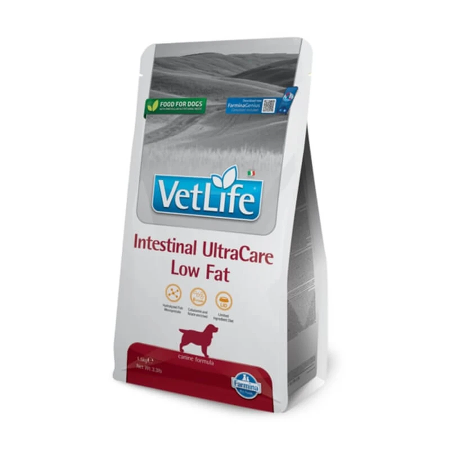 Farmina Vet life intestinal ultracare low fat pesce - cibo secco per cani con problemi digestivi 1,5 kg