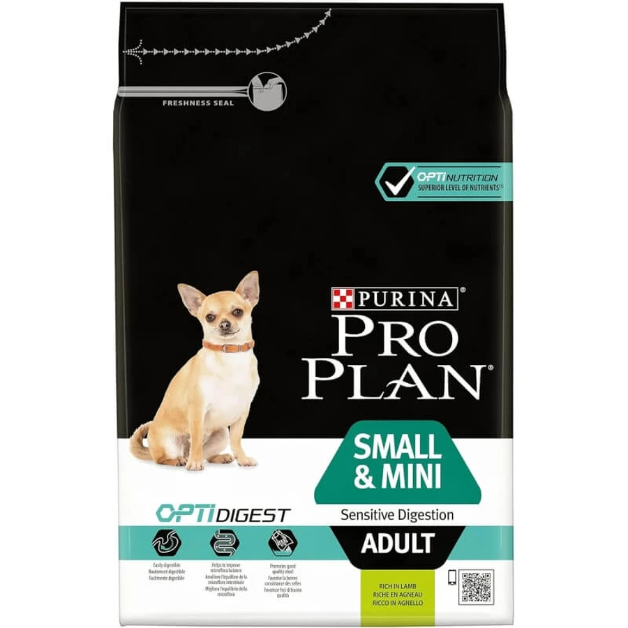 Purina Pro Plan Adult Small &amp; Mini Lamb - Compleet voer voor honden van kleine rassen, 3 kg