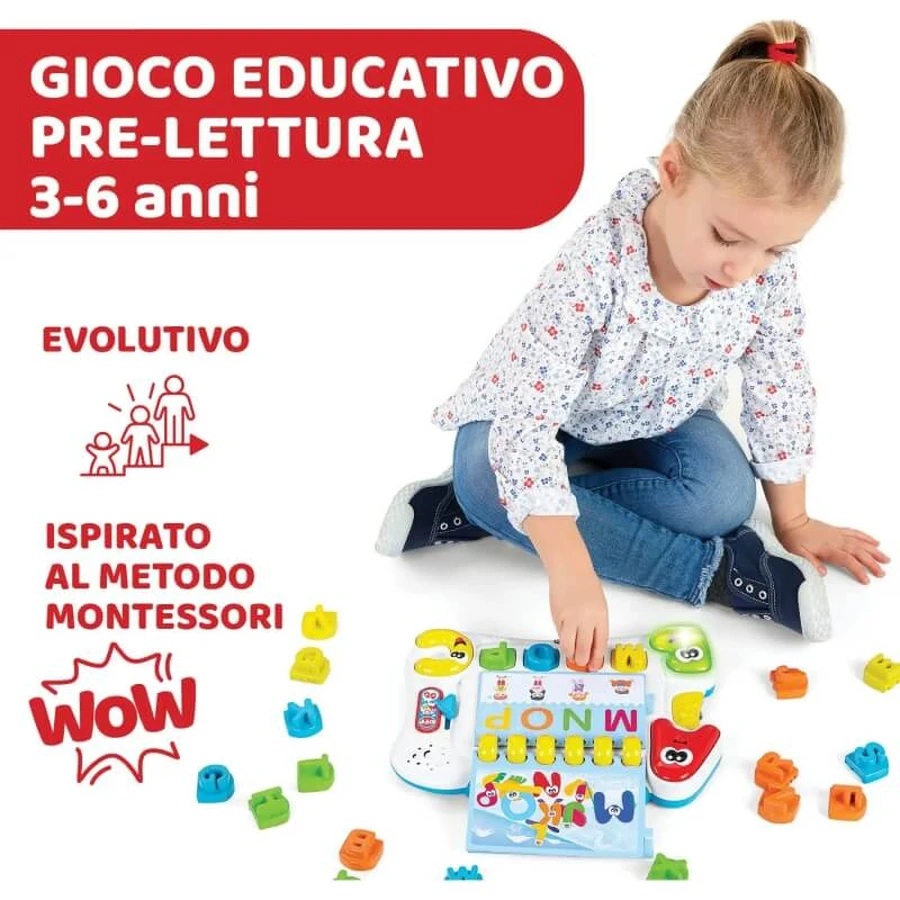 Chicco Moving Letters - Educatief speelgoed