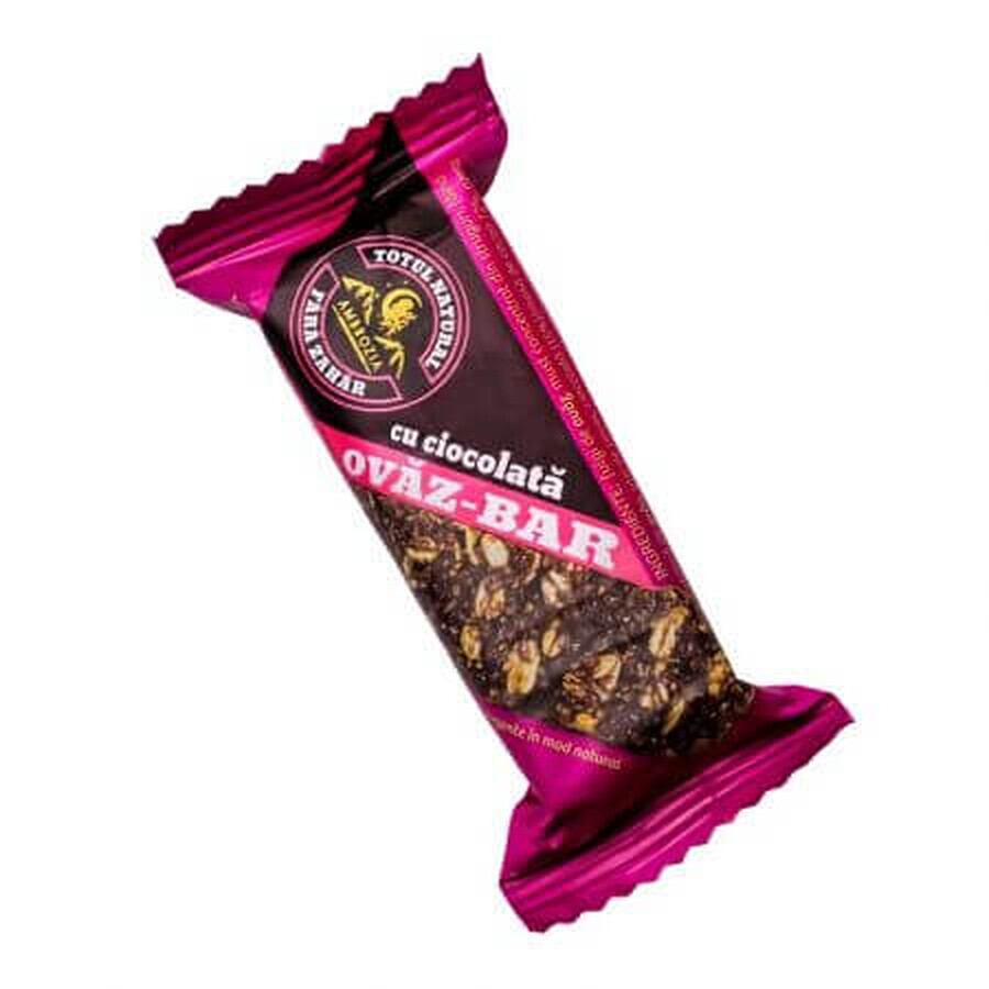 Bar with oats, cherries and chocolate, 60 g, Hiper Ambrozia