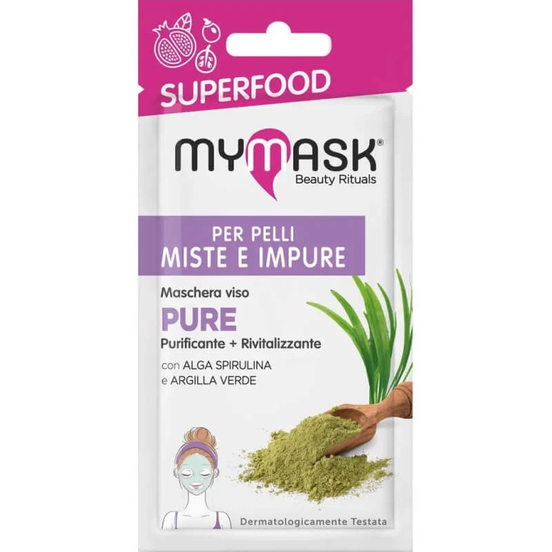 Mymask Superfood Ultra-Clean - Zuiverend en verzachtend masker