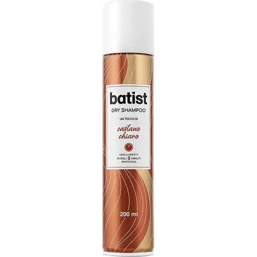 Batist Lichtbruin - Droogshampoo voor gekleurd haar, 200 ml
