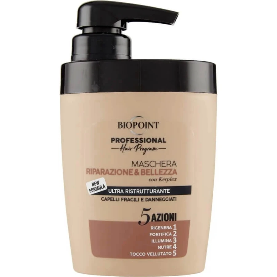 Biopoint Professional - Mascarilla reparadora y de belleza, 300 ml