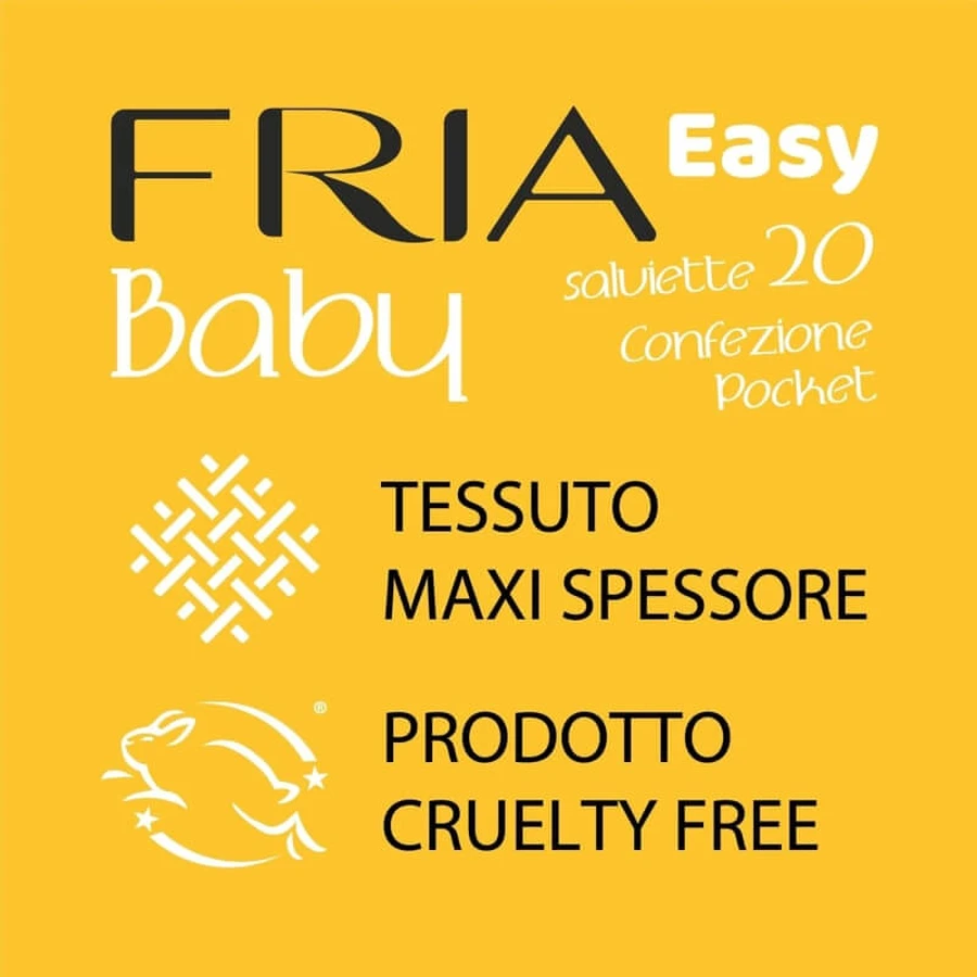 Fria Easy Baby - 20 vochtige doekjes voor het verschonen