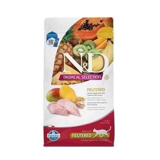 Farmina N&amp;d Cat Tropical Selection Neutered Chicken - Compleet voer voor volwassen gecastreerde katten, 1,5 kg