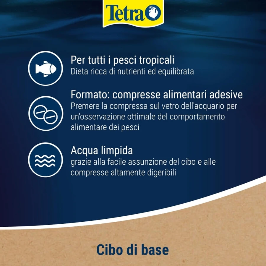 Tetra Funtips-tabletten – aanvullend voer voor aquariumvissen, 165 tabletten