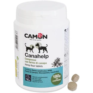 Camon Canahelp: complemento alimenticio para perros y gatos adultos, 225 comprimidos