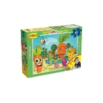 Lisciani Maxi dubbelzijdige puzzel, 60 stukjes, Wortel, 46553