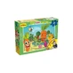 Lisciani Maxi dubbelzijdige puzzel, 60 stukjes, Wortel, 46553