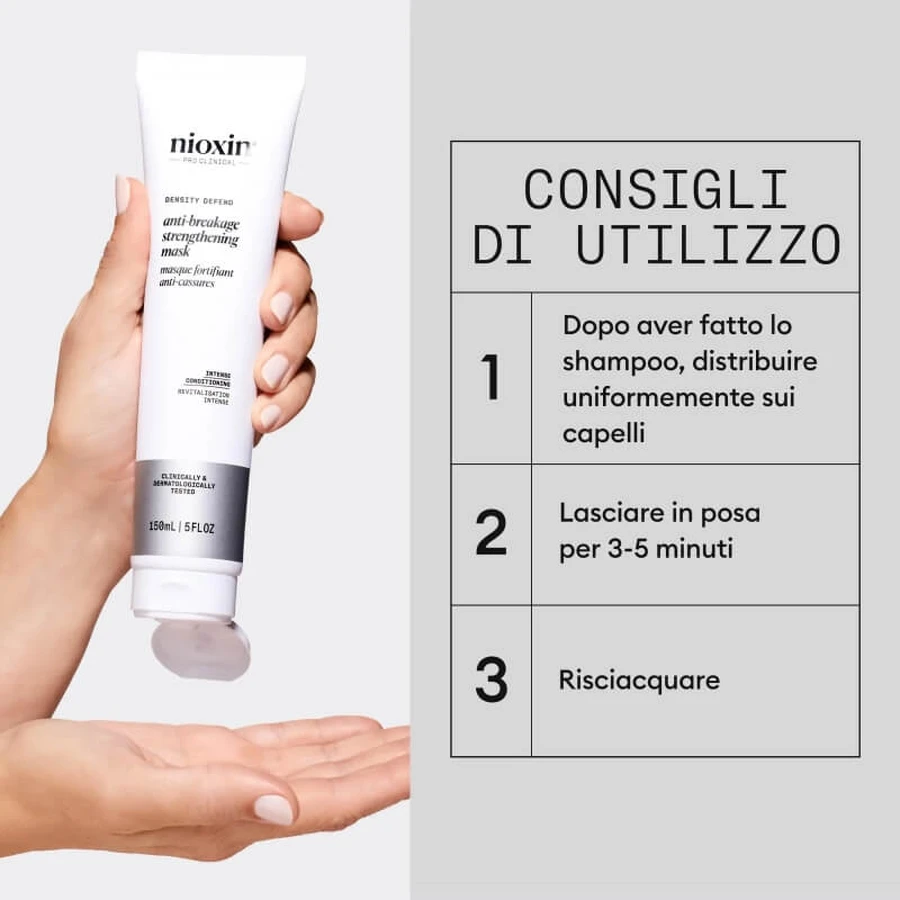 Nioxin Anti-Breakage Strengthening Mask - Masker tegen haarbreuk en voor meer kracht 150 ml
