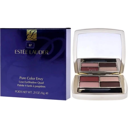 Cuarteto de sombras de ojos Pure Color Envy Luxe de Estée Lauder - Paleta de sombras de ojos n.º 07 Boho Rose