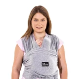 Koala Babycare Cuddle Band - Adjustable, Pre-Tied Baby Carrier, Light Gray