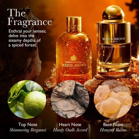 Molton Brown Mesmerizing Oudh Accord & Gold - Scented Candle, 190 g