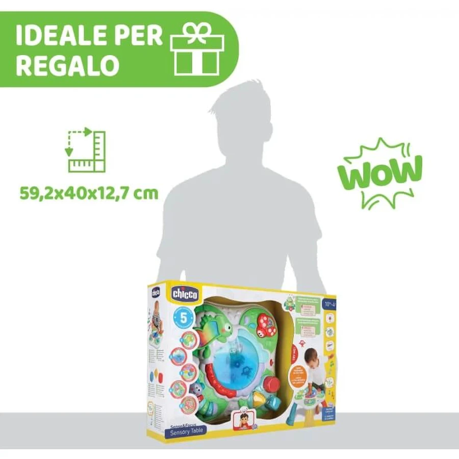 Chicco Sense & Focus - Zintuiglijke speeltafel met elektronische spelletjes