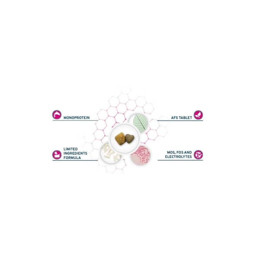 Forza10 Forza 10 Active Vet Diet Intestinal Active Mini/Toy con pescado - Alimento completo para perros, 1,5 kg