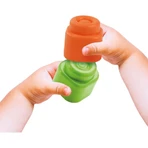 Clementoni Soft Clemmy Touch & Play - Set of 10 Soft Building Blocks, 6–36 months