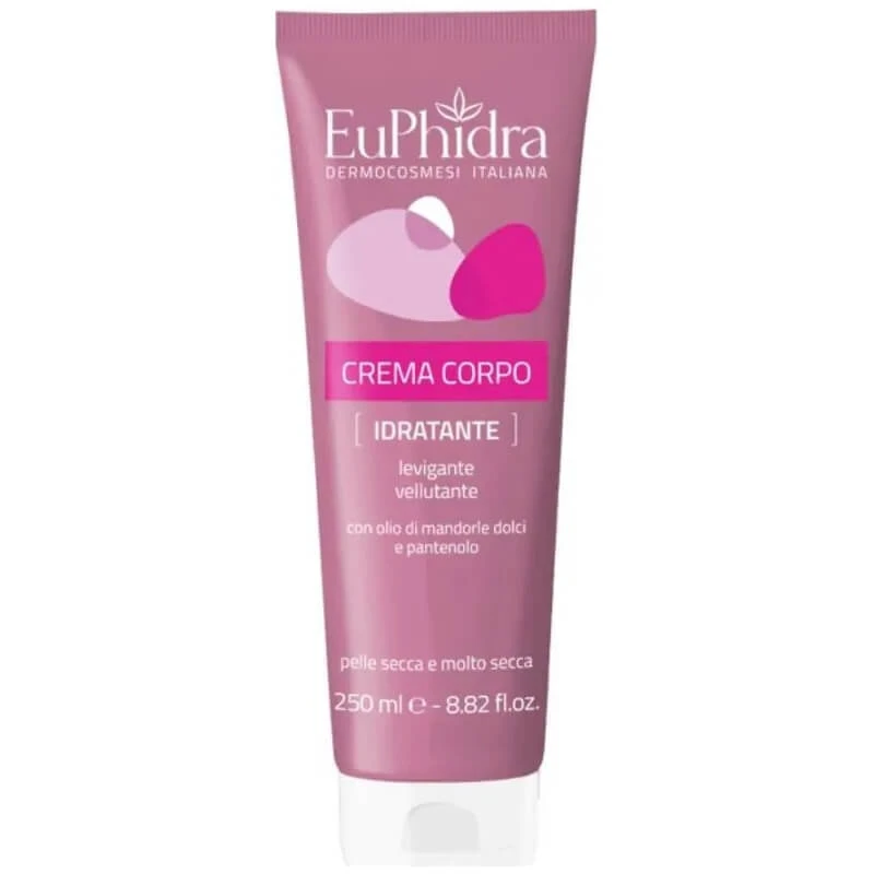 Euphidra hydraterende lichaamscrème voor de droge en zeer droge huid, 250 ml